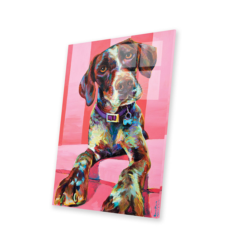 «Shorthair Pointer» par Robert Phelps - peinture sans cadre