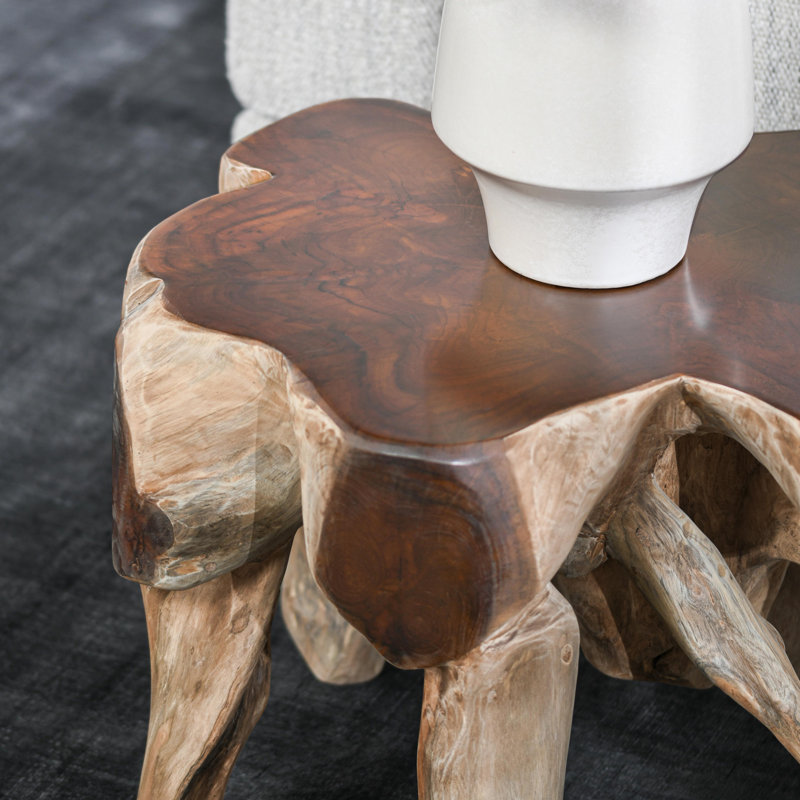 Groot Solid Wood End Table