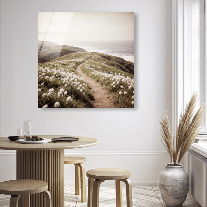 Blooming Path Print by Oliver Gal, High-Gloss Acrylic Print, 40" H x 40" W