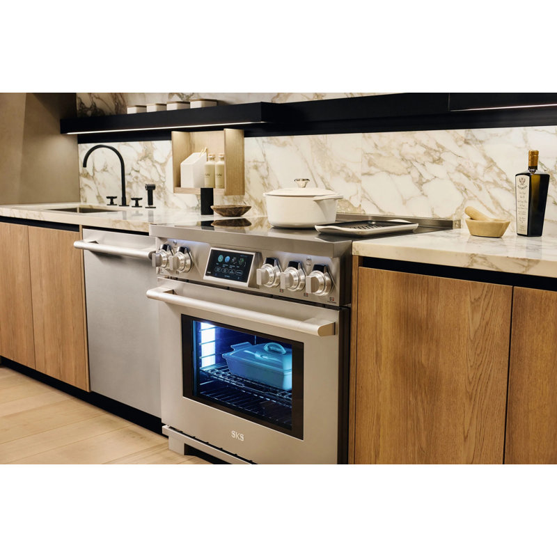 36" Integrated Smart Induction Range
