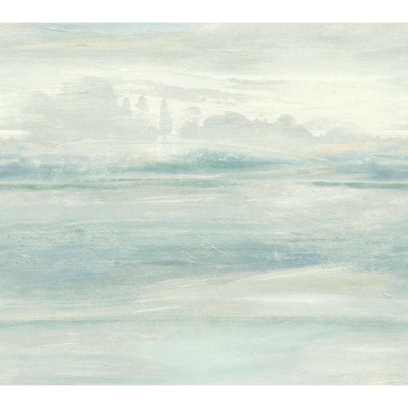 Candice Olson Tranquil Wallpaper Double Roll, Blue