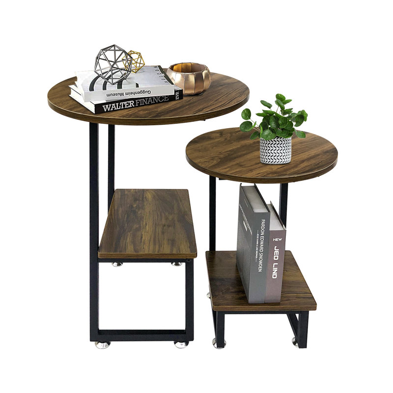 Luckner Nesting Coffee Table, Dark Walnut