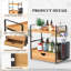 Skincare Perfume Organiser 2-Tier Wood Storage