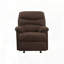 Fauteuil inclinable et oscillant en microfibre