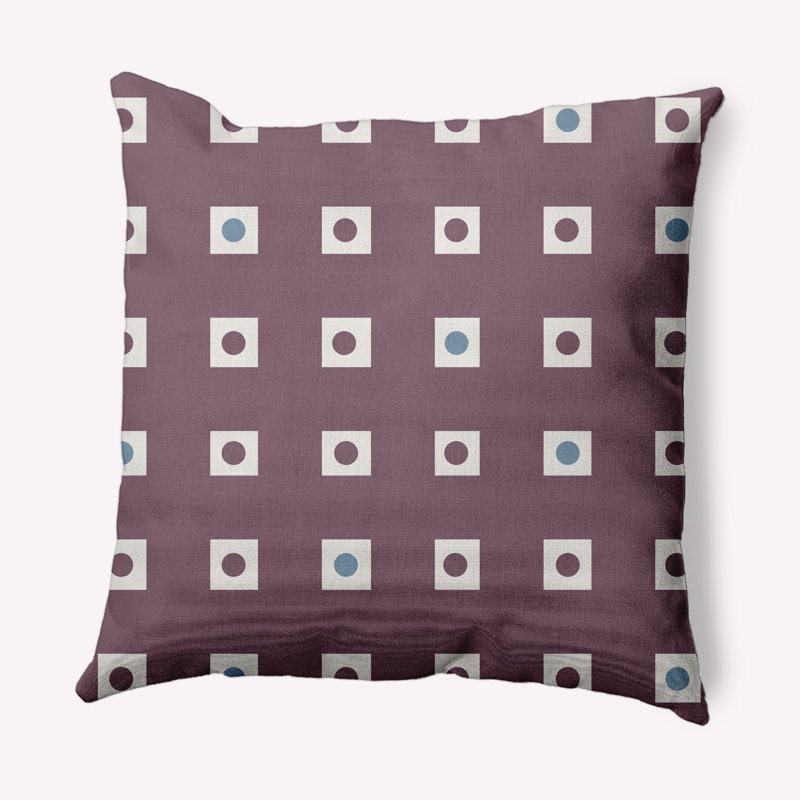 Housse de coussin et insert Layton, Fumée poussiéreuse, 20 po x 20 po