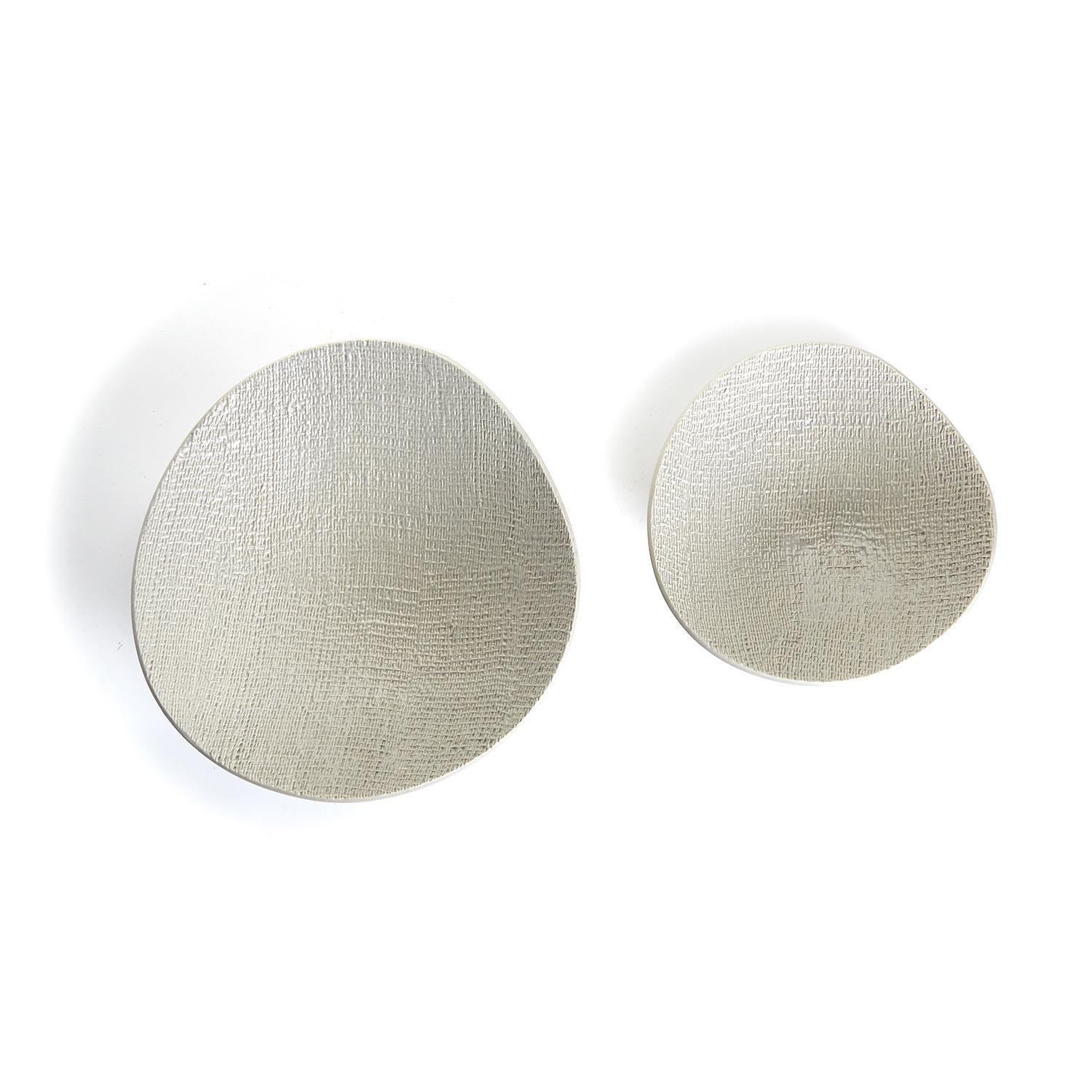 Wave Ceramic 2-Piece Serving Bowl Set