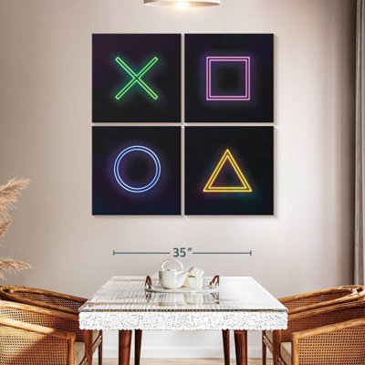 Keiraleigh Neon PlayStation Icons