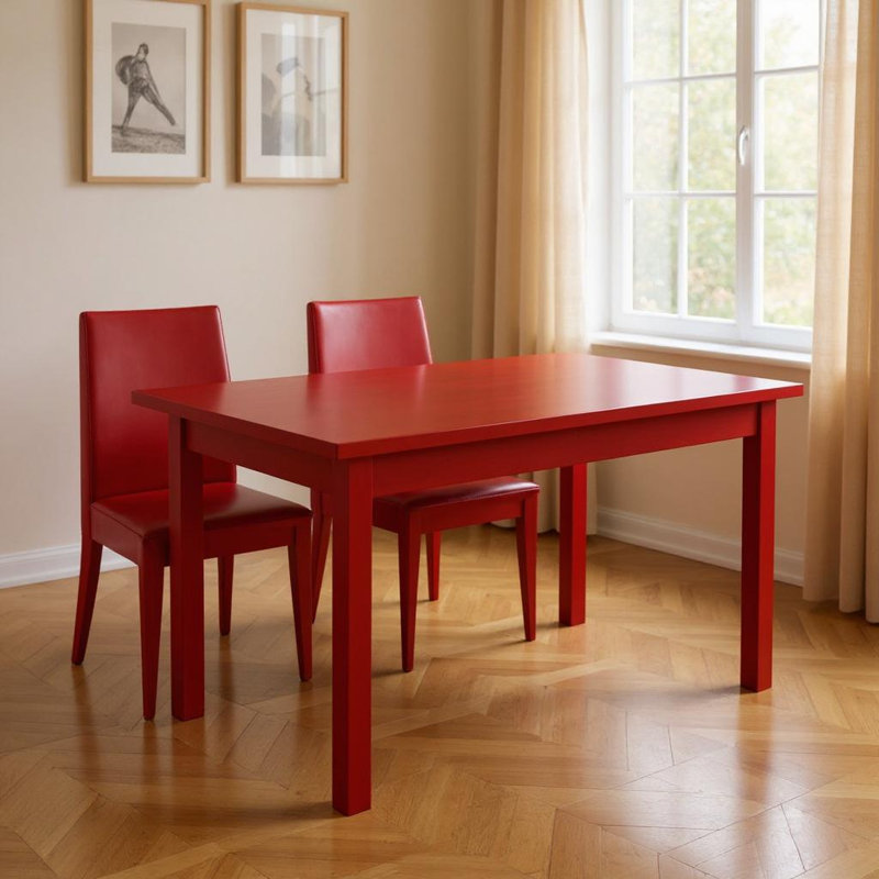 Table de salle à manger Gracie Mills, H 30 po x l 60 po x P 27 po