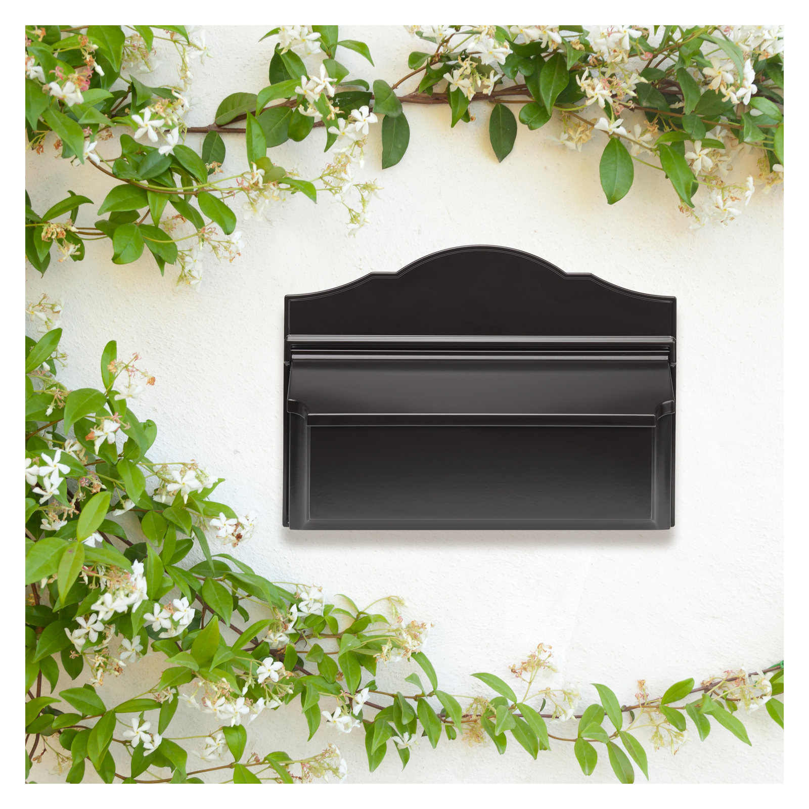 Wall Mounted Mailbox, Black