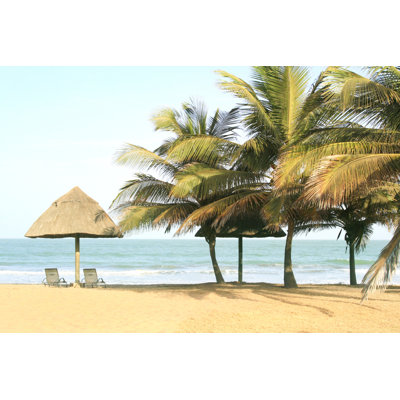 Tropical Beachb by Zelg - Wrapped Canvas Print