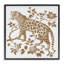 Estampe numérique à motif léopard rétro Earthy Détails, design avec lettres et doublure-714231571-714231660