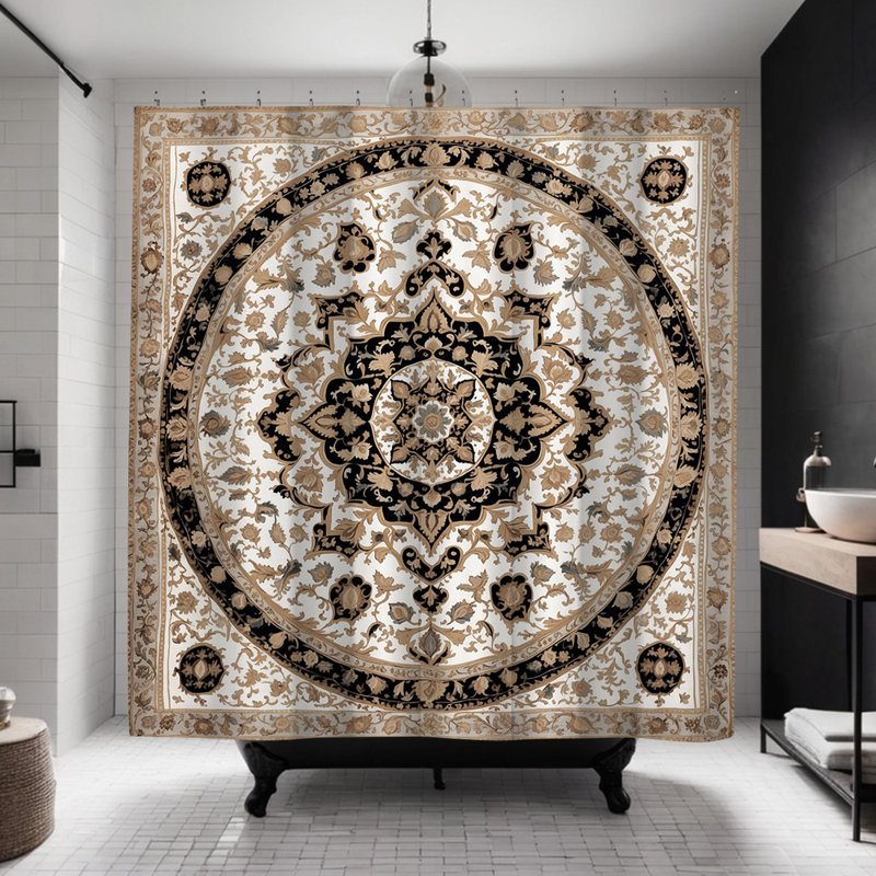 Rideau de douche Floral