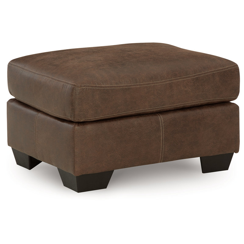 Canapé, causeuse, fauteuil et repose-pieds Bladen, Brun