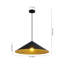 Industrial 1 - Light Oversized Large Metal Cone Pendant-271440753