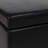 Faux Leather Lift Top Storage Bench-1158183121
