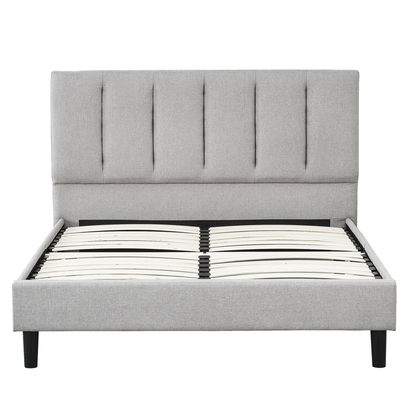 Upholstered Platform Bed Frame, Full