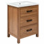 Meuble-lavabo 24 po avec lavabo en céramique