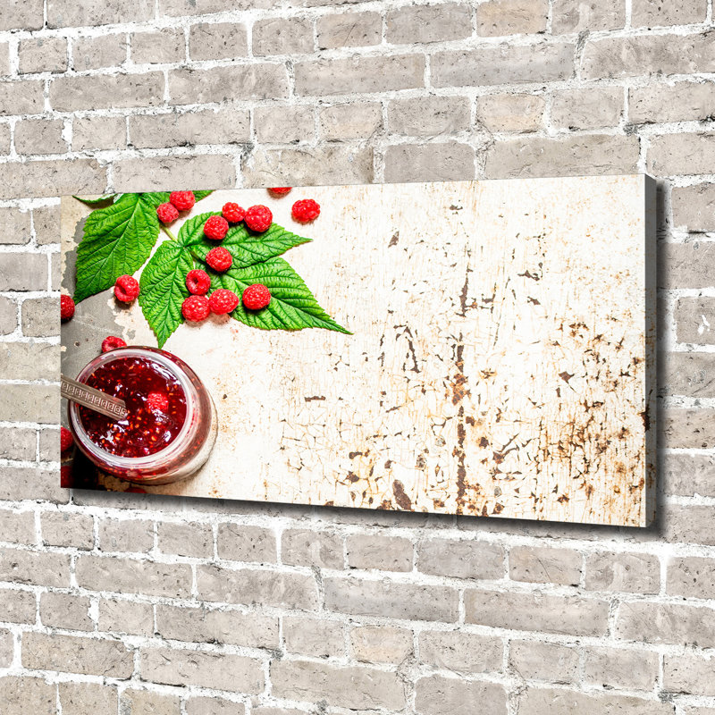 Raspberry Jam - Wrapped Canvas Print