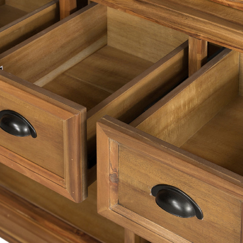 Buffet Cabinet Credenzas, Bois naturel