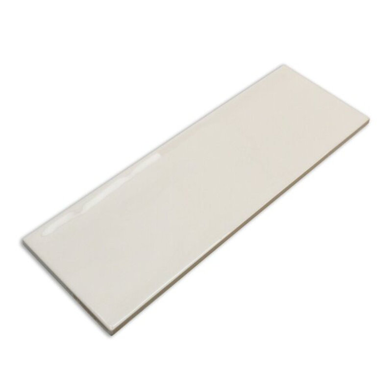 Santa Monica 4x12 Polished Ceramic Subway Tile, Ivory