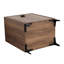 Meuble-lavabo de salle de bain avec lavabo supérieur, portes d'armoire modernes. Bois d'ingénierie, -, beaucoup d'espace. Facile à assembler. Brun, armoire design. Bois, rangement. Installez et nettoyez.-811537984