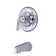 St. Charles Single Handle Wall Mounted Tub Spout