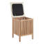 Edward Solid Wood Accent Stool