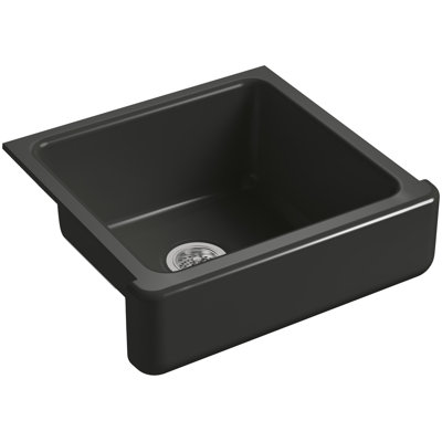 Whitehaven® Self-Trimming 24" L x 22" W Farmhouse Kitchen Sink