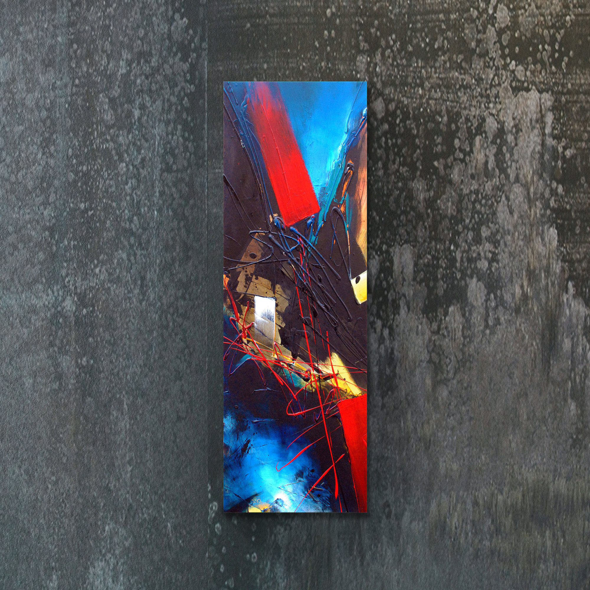 Heat Storm 500 Watt 16x48 in Radiant Wall Mounted Glass Heater ON/OFF ...