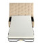 Canapé-lit 49,6 po convertible beige avec lit pliant, matelas à mémoire de forme, design, espace pour, facile à assembler, lit de revêtement en lin, housse-239620929