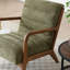 Upholstered Chenille Accent Chair