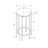 Accent Table, End, Round, Side Table, Small, Lamp, Living Room, Bedroom, Nightstand, Contemporary-1043223652