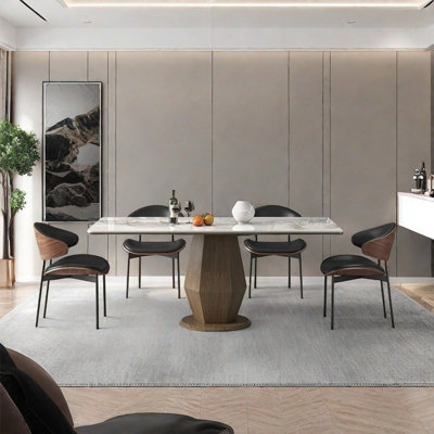 Ensemble de table minimaliste luxueux de style italien