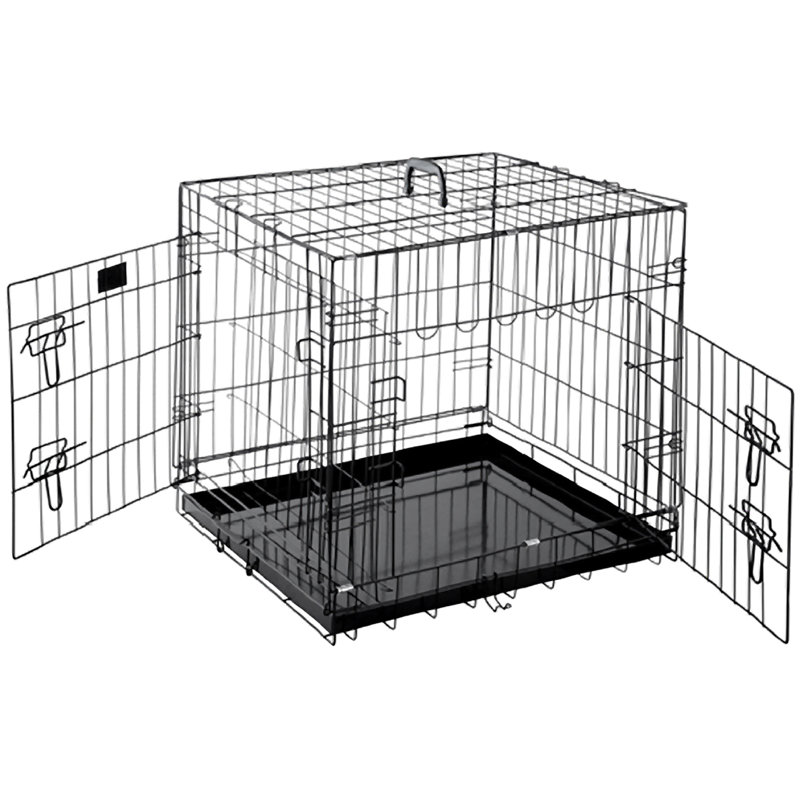 Caisse pliante pour animaux, H 23 po x l 20 po x P 24 po