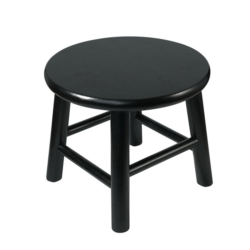 Handcraft Step Stool, Black