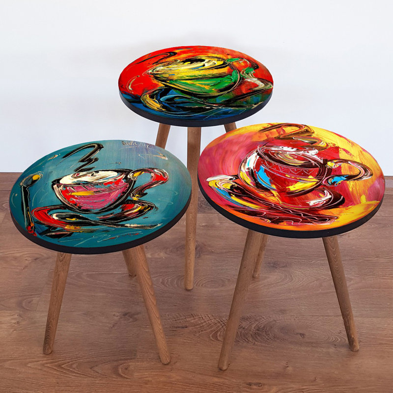Tables gigognes 3 pieds Balmer
