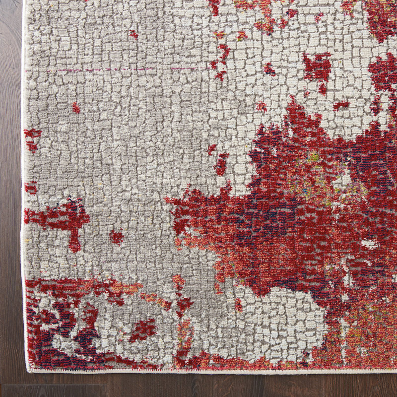 Hitton Abstract Area Rug, Rectangle 160 x 229cm