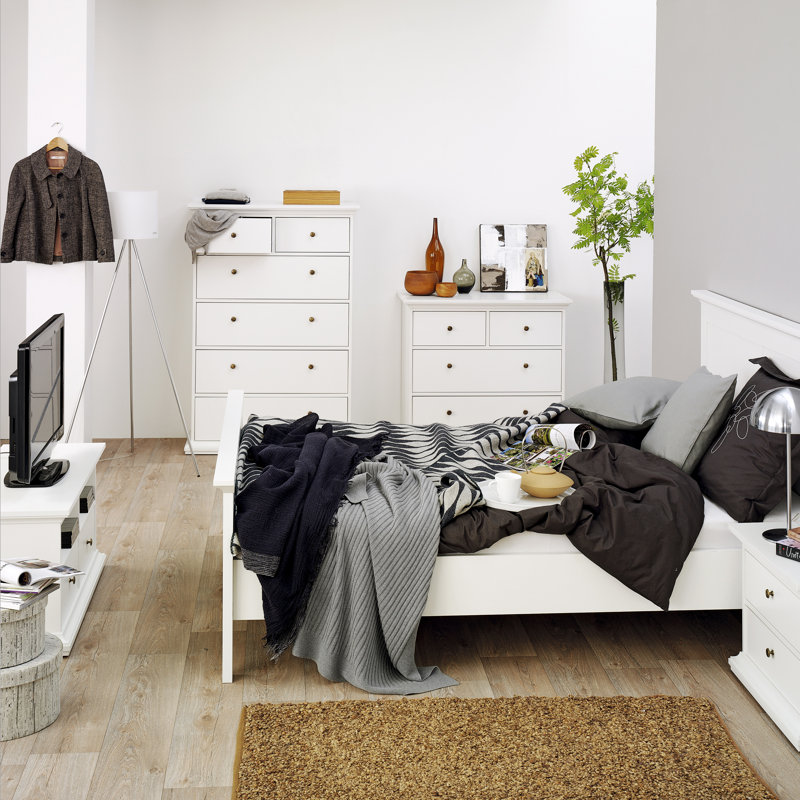 Woodburn 4 - Drawer Chest of Drawers, White