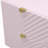 High Gloss 2-Drawer Nightstand-1758266596