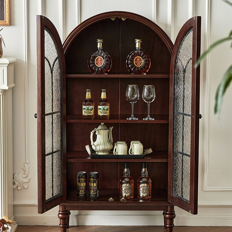 Armoire à vin en verre 59,05 po
