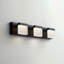 Barre d'éclairage de meuble-lavabo à DEL 3 lumières 24 po, 3 lumières à DEL, 24 W, noir mat-940169663-940464606