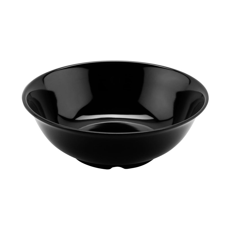 Bol rond en mélamine GET M-811-BK, 1 pinte, noir (ensemble de 12)