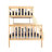 Twin Over Full Bunk Bed with Built-In Ladder , Trundle Bed Included-334949295-334949282