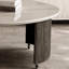 Table basse escamotable de style crème
