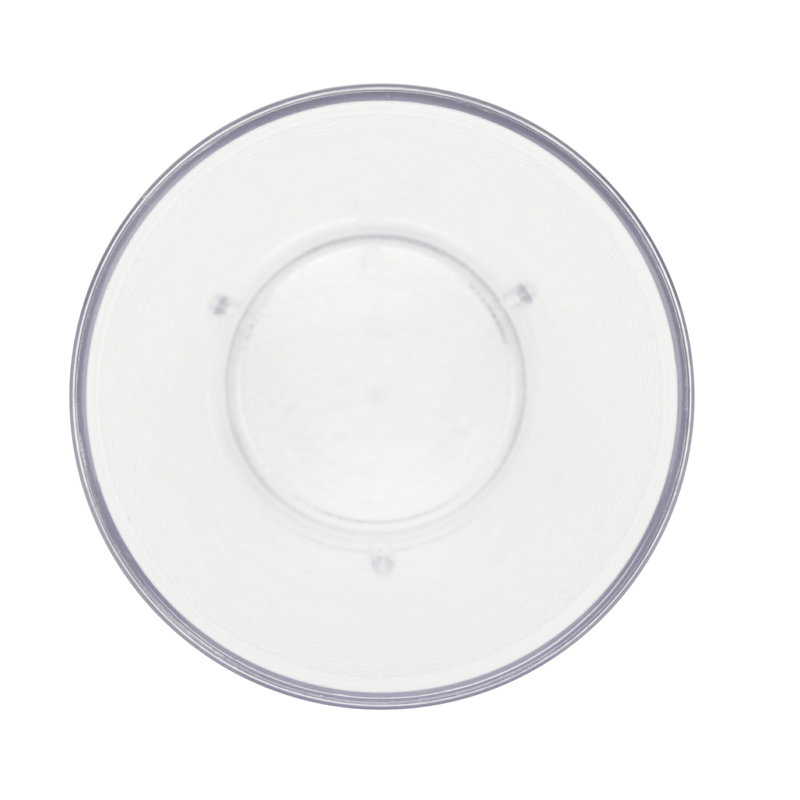 GET Gobelets de restaurant en plastique robustes, 20 onces, ambre (ensemble de 12), 16 oz, Transparent