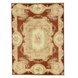 Handmade Silk and Wool Area Rug