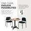 Chaise d'invité empilable HON-11954073