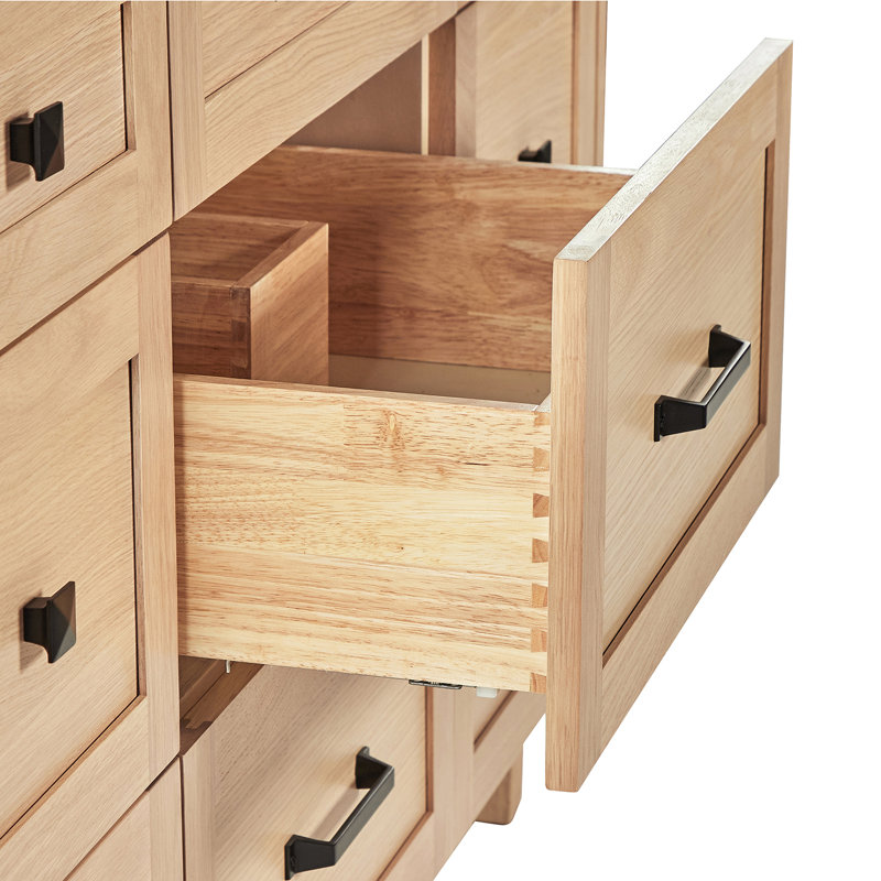 ARIEL Monroe 48 Single Sink Bathroom Vanity with Carrara Quartz Top, Oak
