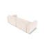 220cm Wide Wood Patio Sofa with Cushions-86476347
