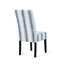 Chaises de salle à manger avec cadre en bois, deux chaises de salle à manger d'intérieur pour la maison